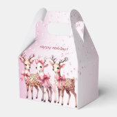 クリスマスディアホリデーギフトボックス フェイバーボックス (裏面サイド)