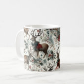 クリスマスディアホリデーコーヒーカップ コーヒーマグカップ (正面左)