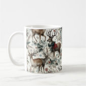 クリスマスディアホリデーコーヒーカップ コーヒーマグカップ (左)