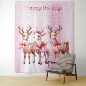 クリスマスディアホリデーバックドロップ タペストリー (インサイチュ)