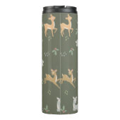 クリスマスディアーシームレスパターン タンブラー (裏面)
