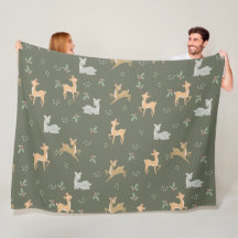 クリスマスディアーシームレスパターン