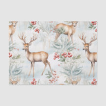 クリスマスディアーシームレスパターン