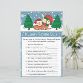 クリスマスディアー子供部屋ライムクイズベビーシャワーゲーム (スタンド正面)