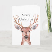 クリスマスディアー カード (正面)