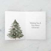 クリスマスディアー カード (内部)