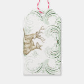 クリスマスディアー ギフトタグ (正面)