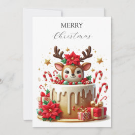 クリスマスディアー シーズンカード