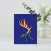 クリスマスディアー シーズンポストカード (スタンド正面)