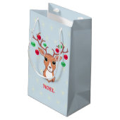 クリスマスディアー スモールペーパーバッグ (裏面アングル)