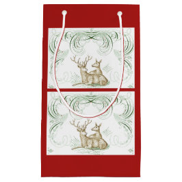 クリスマスディアー スモールペーパーバッグ