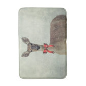 クリスマスディアー バスマット (正面縦)