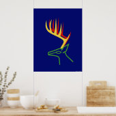 クリスマスディアー ポスター (キッチン)