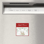 クリスマスディアー マグネット (インサイチュ (食洗機))