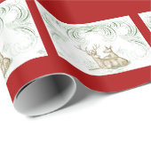 クリスマスディアー ラッピングペーパー (ロールコーナー)