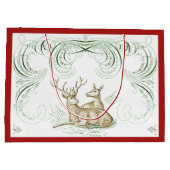 クリスマスディアー ラージペーパーバッグ (裏面)