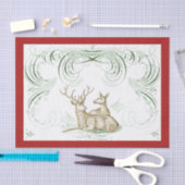クリスマスディアー 薄葉紙 (クラフト)