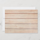 クリスマスディア冬数々のの写真カード 招待状 (裏面)