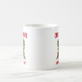 クリスマスディナーが始まりました 面白いリスのマグカップ コーヒーマグカップ (中央)