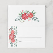 クリスマスディナーデコール座席表 プレイスカード (外部開封)