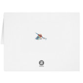 クリスマスディナーパーティの招待状 (裏面横)