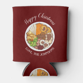 クリスマスディナーパーティーイギリスフェスティバルブリティッシュフード 缶クーラー