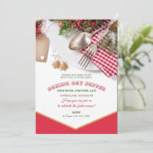 クリスマスディナーボクシングデイ招待状 招待状 (スタンド正面)