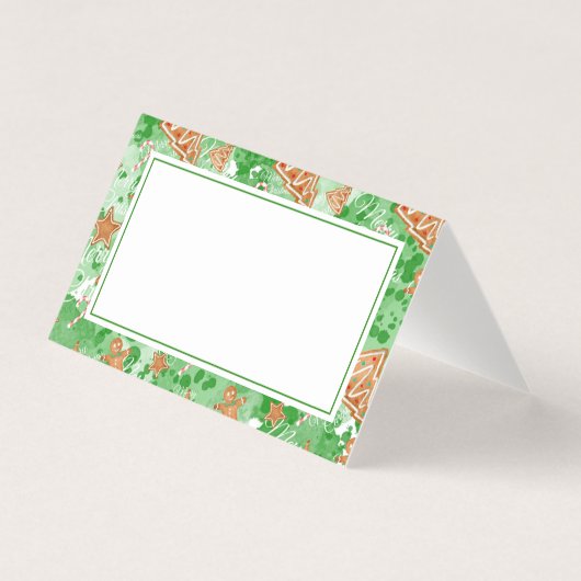 クリスマスディナー座席表 |ギンガーブレッド&パインズ (正面)