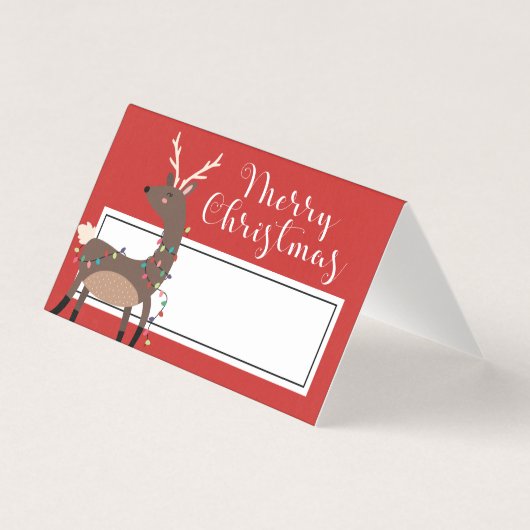 クリスマスディナー座席表 |メリークリスマス (正面)