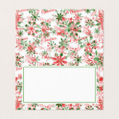 クリスマスディナー座席表 |雪 (外部フラット)