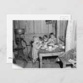 クリスマスディナー1936 シーズンポストカード (正面/裏面)