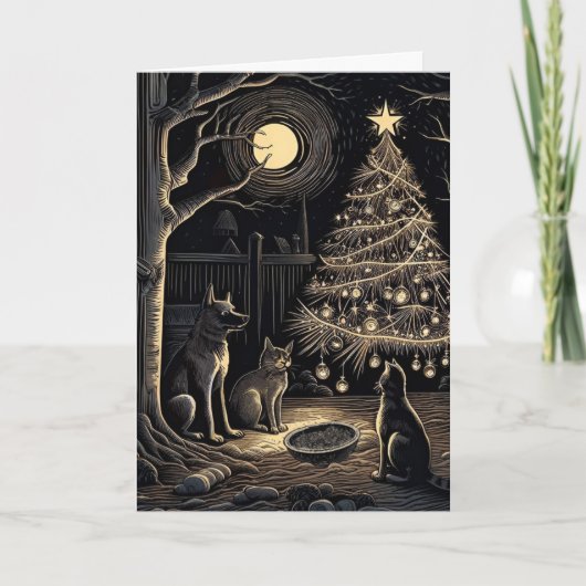 クリスマスディナー カード (正面)