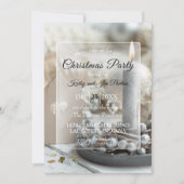 クリスマスディナー/パーティの招待状 招待状 (正面)