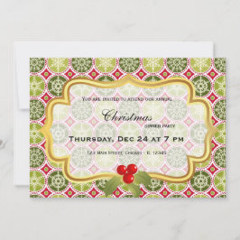 クリスマスディナー 招待状