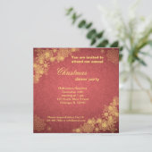 クリスマスディナー 招待状 (スタンド正面)