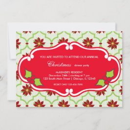 クリスマスディナー 招待状