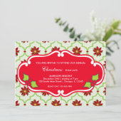 クリスマスディナー 招待状 (スタンド正面)