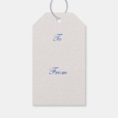 クリスマスデイカントリー教会 ギフトタグ (裏面)