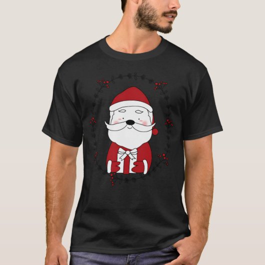 クリスマスデイスペシャルサンタ25 12月 Tシャツ (正面)