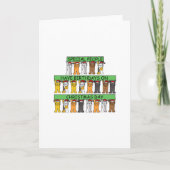 クリスマスデイ誕生日12月25日 シーズンカード (正面)