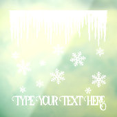 クリスマスデカール非世俗的ホリデーウィンドウクリンク ウィンドウサイン (シート3)