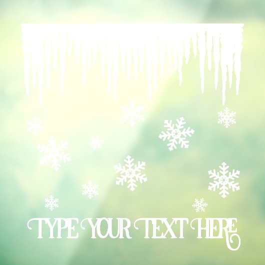 クリスマスデカール非世俗的ホリデーウィンドウクリンク ウィンドウサイン (シート3)