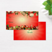 クリスマスデコギフトラベル (デスク)