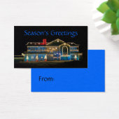 クリスマスデコレーションギフトラベル (デスク)