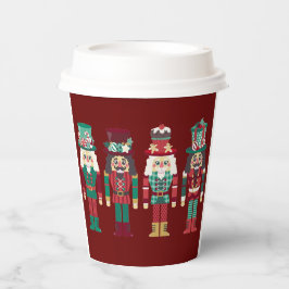 クリスマスデコレーションナツクラッカー 紙コップ