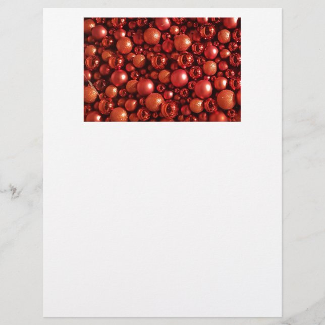 クリスマスデコレーションレッドボーブル (正面)