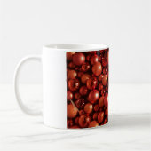 クリスマスデコレーションレッドボーブル コーヒーマグカップ (左)