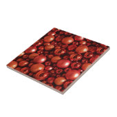 クリスマスデコレーションレッドボーブル タイル (側面)