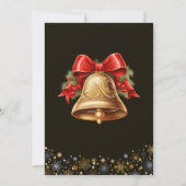 クリスマスデコレーション会社パーティー 招待状 (裏面)