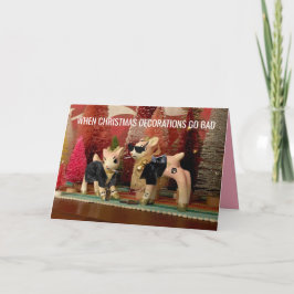 クリスマスデコレーション行き悪いホリデーカード シーズンカード